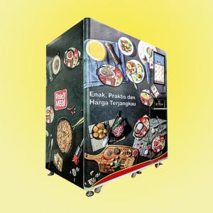 Best Hot Food Vending Machine With Hot Plate Can Provide Customers Such As Lunch Box,Bread,Pizza And Hamburger wholesale