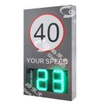 Static Constant Current Highway Solar LED Speed Limit Sign Mobile Variable