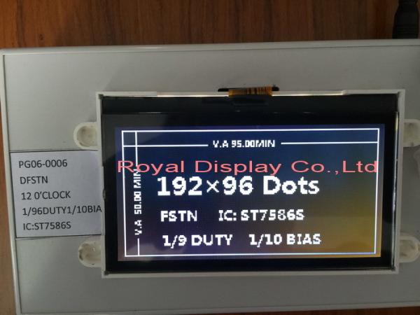 Cheap Small Size Standard COG Graphic LCD Module DFSTN LCD Type RYG19264B  for sale