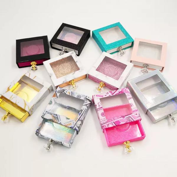 Cheap Private Label Empty Container Eyelash Packaging Lash Subscription Boxes for sale