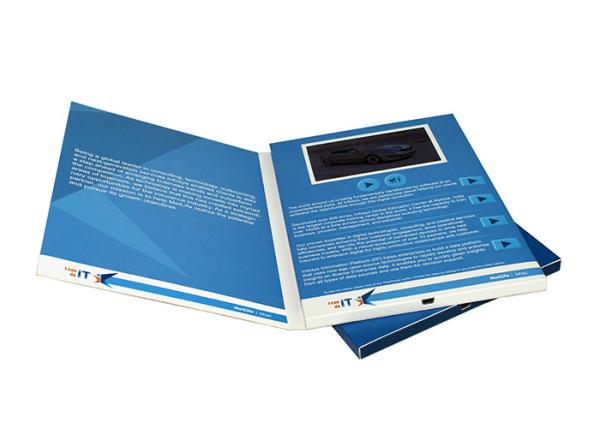Cheap Promotion Gifts Lcd Video Brochure Event Invitation Cards With Screen And Speaker for sale