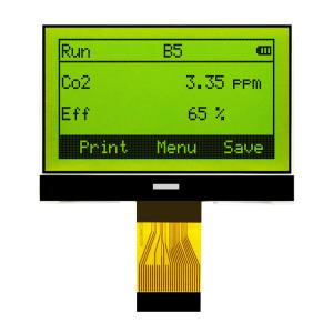 128X64 Gray LCD Graphic Display Module With White Side Backlight HTG12864-93