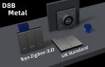 Push Button Zigbee 3.0 Wall Smart Switch 240V App Control Function