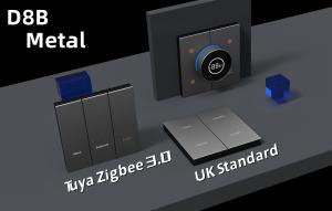 Push Button Zigbee 3.0 Wall Smart Switch 240V App Control Function