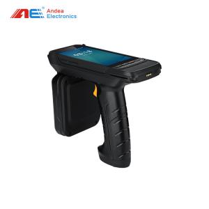 Best QR Code RFID Tracking Inventory Reader 18000-6C Protocol UHF Collector Handheld Scanner Barcode Collecting Machine wholesale