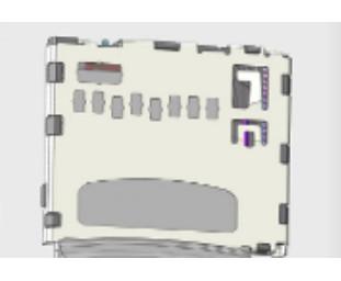 Cheap 100V Electronic Components Connectors 0.5A Micro SD Card Socket Push Push for sale