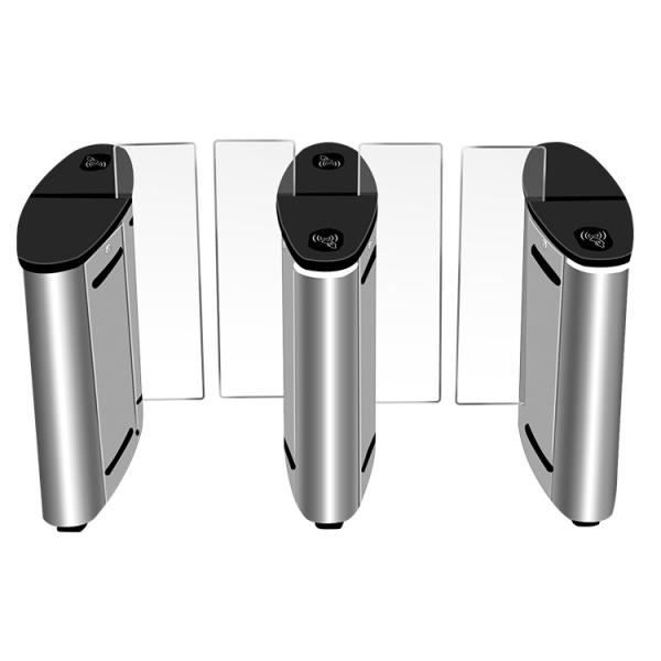 Cheap Access Control Face Recognition Gate Turnstile With LED Direction Indication for sale