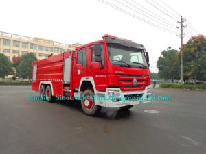 China 10 Wheelers Security Fire Brigade Truck Fire Engine Vehicles 3 Axle LHD/RHD Steering on sale