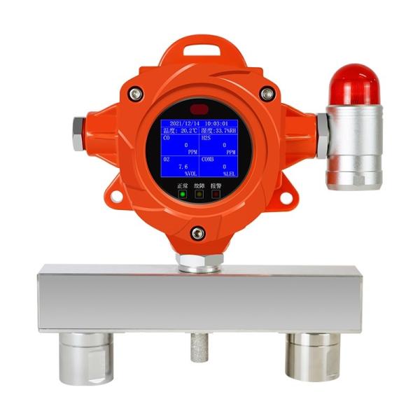 Cheap Fixed Multi Gas Detector 2 IN 1 Gas Monitor Online Gas Analyzer Continually Monitor for sale