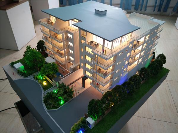 Cheap Handmade 3D Printed House Model , Display Use Plastic Architectural Model for sale