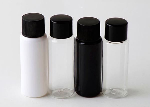Cheap Non Spill Plastic Tube Bottles , 20ml Capacity Plastic Shampoo Bottles With Pump for sale