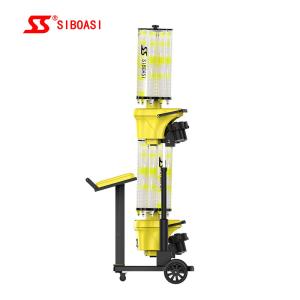 140W Automatic Badminton Machine Shuttle Feeder Intelligent computer control