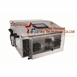 Best Fully Automatic Round Sheathed Cable Cutting Stripping Machine Strip Jacket Not Insulation Of Core Wires wholesale