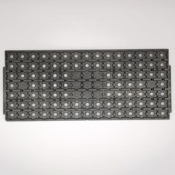 Cheap Custom Black JEDEC Tray Anti Static Components Matrix Trays for sale