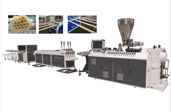 Cheap Four Strand PVC Pipe Making Machine High Compression Resistance for sale