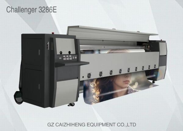 Cheap CMYK Color Jet Large Format Solvent Printer High Resolution Challenger 3286E for sale