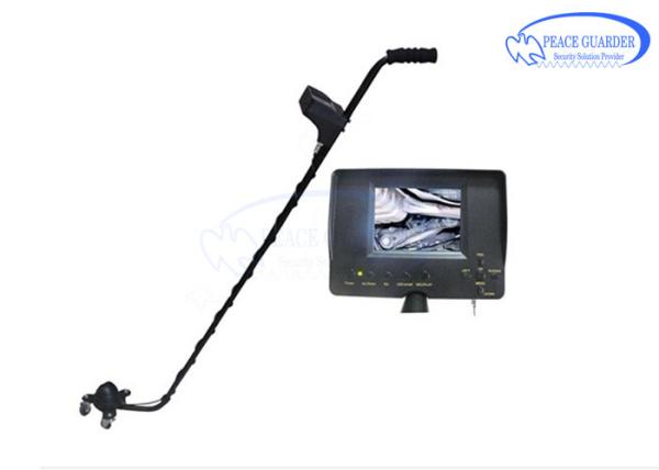 Cheap 3.5 Inch Screen Under Vehicle Surveillance System With Infrared Lamp / Bomb Search Camera for sale