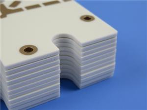 Rogers TMM10i Microwave Printed Circuit Board 75mil 1.905mm RF PCB With Pure Gold Plated.
