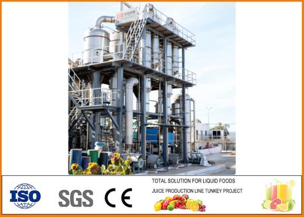 Cheap Circulation Type Multiple Effect Falling Film Evaporator Customized Dimension for sale
