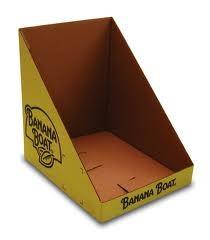 Cheap Offset Printing Cardboard Counter Display Boxes With OEM / ODM Services for sale
