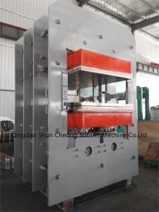 Solid Rubber Tyre Vulcanizing Press / Rubber Powder Wheel Making Machine