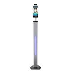 Floor Standing Face Recognition Temperature Measuring Kiosk With 8" LCD Display