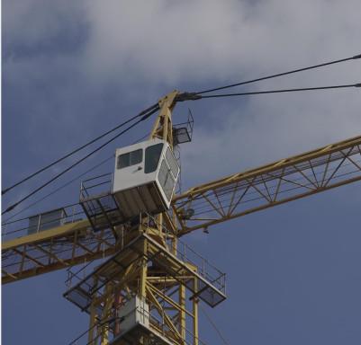 Cheap 16T hammer head Tower Crane 90m/min for sale
