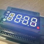 4 Digit 7 Segment LED Display Common Cathode Multicolour for Refrigerator