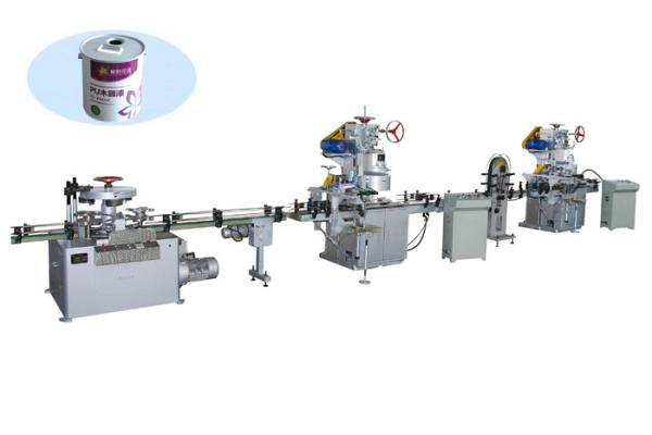 Cheap 3L-5L Automatic Round Can Making Machine With 420 Cans/Min Speed for sale