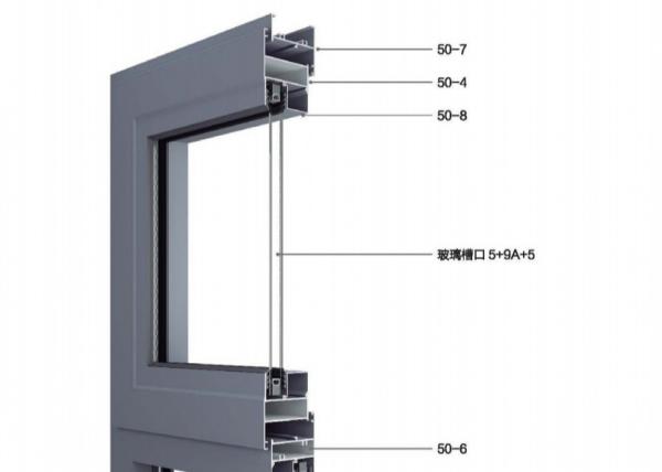 Cheap T5 T6 Anodized Casement Window Profile Powder Coated Aluminum Extrusions for sale