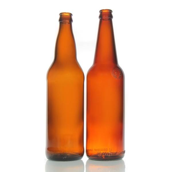 Cheap Factory Wholesale Empty Glass 750ml 550ml 330ml Beer Bottle Transparente for sale