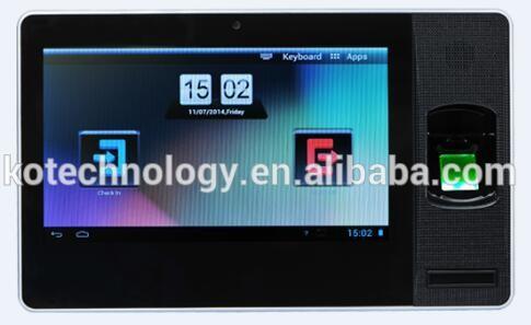 Cheap biosmart-zpad fingerprint time attendance android time recording machine with TCP/IP fast delivery high quality for sale