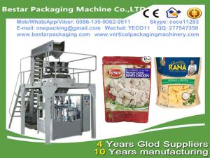 Best frozen ravioli packing machine with MultiHead Weigher Filling VFFS premade bag Machine wholesale