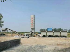 155KW Automatic Stabilized Soil Mixing Plant Computerized Measuring