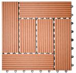 Outdoor wood laminate flooring/portable floor tiles 310*310*25mm (RMD-D4)