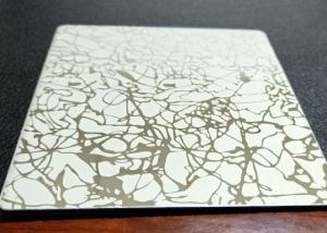 China Textured Embossed Laminated Steel Plates  Customized Pattern Finishing on sale