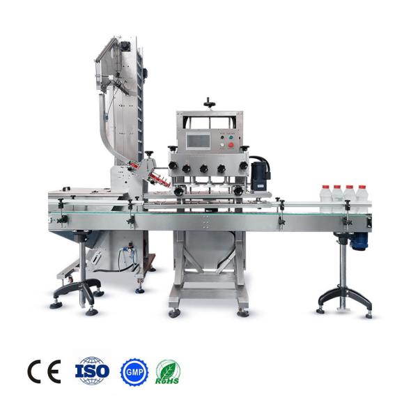 Cheap Automatic Plastic Cap Sealer Machine Bottle Capping Machine With PLC Control for sale