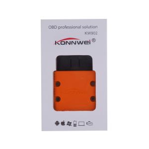 Best Android Mobile Phone Konnwei Scan Tool KW902 Elm327 V1.5 Software J1939 2402-2480MHZ wholesale