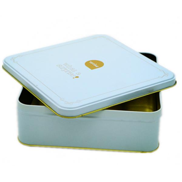 MSDS Rectangular Tin Can Candy Packaging Metal Mint Box