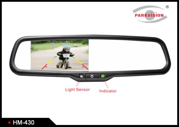 Cheap RGB Car Rearview Mirror Monitor With Backup Camera , Car Mirror Camera System for sale