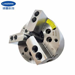 Best Hydraulic 3 Jaw Lathe Chuck Hollow Spindle Chuck For Processing Metals wholesale