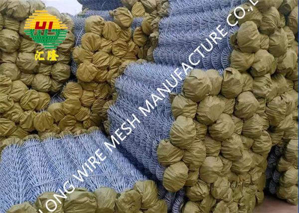 Cheap 1.5mx10m/Roll 2''X2'' Mesh Galvanized Chain Link Fence Rolls 2mm Dia for sale