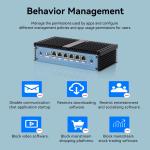 Celeron Router Mini Computer With DDR4 16GB RAM Fanless Cooling Method