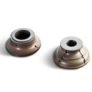 China Stone Profiling High Sharpness Diamond Tools CNC Router Bits Grinding Wheel 64-134mm on sale