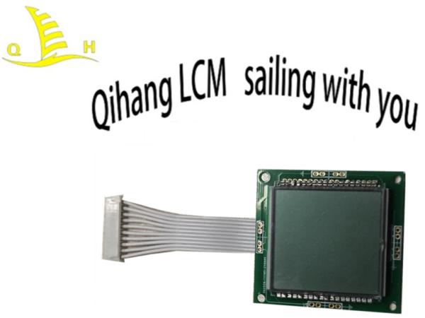 Cheap HTN SPI Dot Matrix Module HT1621 Monochrome 7 Segment LCD Module for sale