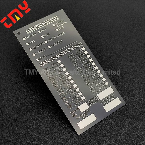 OEM/ODM Custom Steel Metal Logo Plate Sublimation Aluminum Nickle Plate Metals Etched Laser Logo Metal Plates