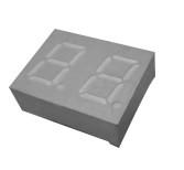 Cheap Common Anode Multi Segment LED Display 7 Segment 0.43 Inch Dual Digits for sale