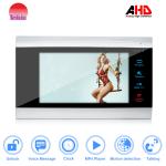 Morningtech Gold color 10.1inch touch button AHD video door phone intercom