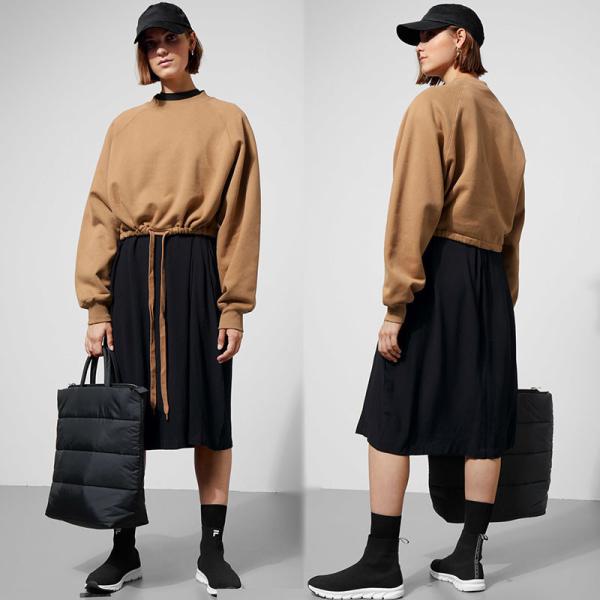 Cheap Simple Design Inner Blanket Cropped Drawstring Sweatshirt for sale