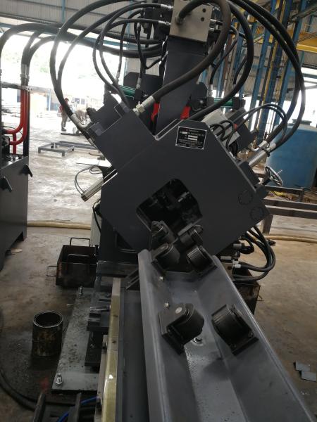 Cheap Gray Color CNC Angle Punching And Shearing Machine With Punching Force 1000kN for sale
